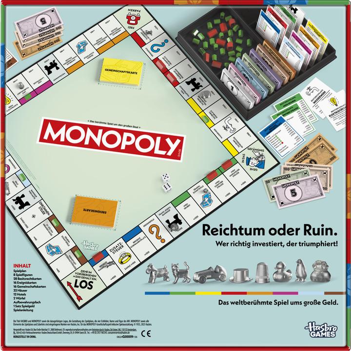 Immagine prodotto Hasbro Gaming Hasbro Monopoly Classic Refresh Austria (Tedesco)
