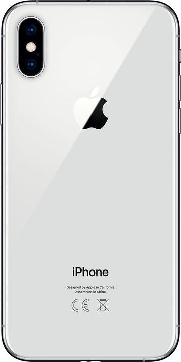 Actual product image Re!commerce iPhone Xs Max (64 GB, Silver, 6.50", 12 Mpx, SIM + eSIM, A / Like new)