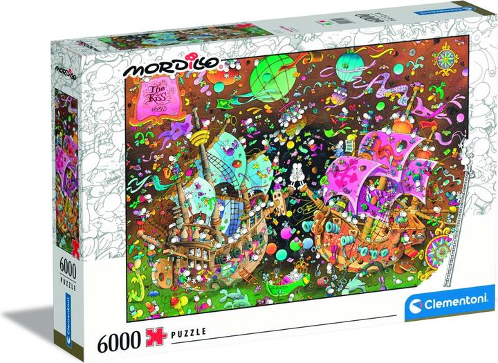 Actual product image Clementoni Mordillo Kiss (6000 pieces)