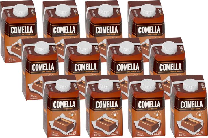 Produktbild Comella Schoko-Milch 12 x 0.5 l (12 x 50 cl)