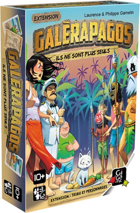 Produktbild Gigamic Galerapagos Tribu et Personnages Ext f (Französisch)
