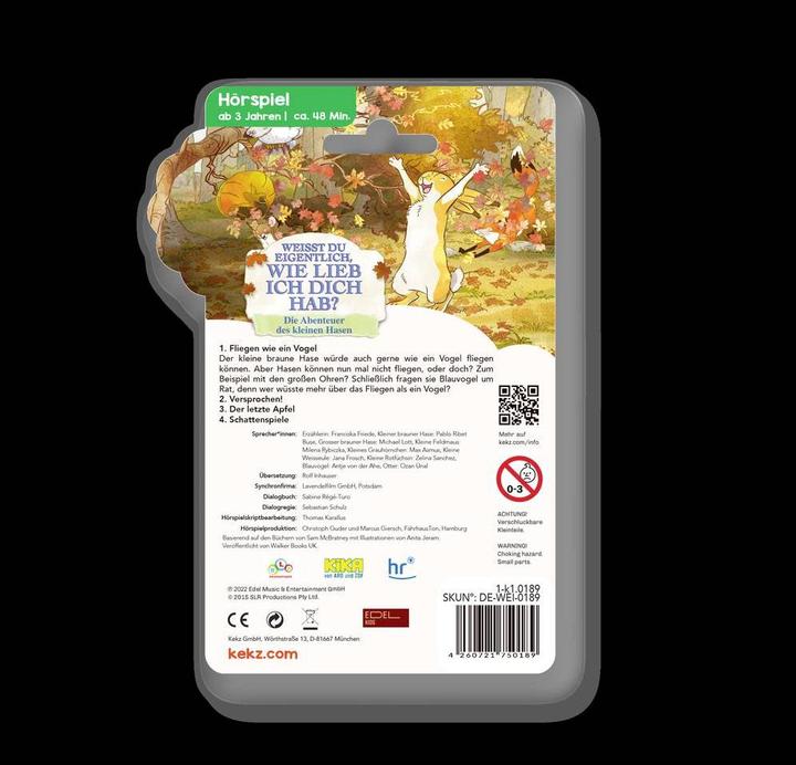 Image du produit Kekz Weisst du eigentlich, wie lieb ich dich (Allemand)