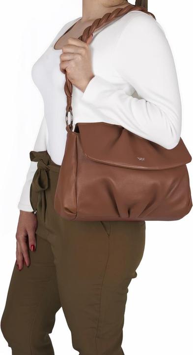 Produktbild Riccardo Ferducci Handtasche, Crossover mit LED-Licht-Fach, Bellini