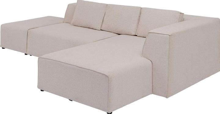 Actual product image Kare Design Corner Sofa Infinity Ottomane Creme Right (Corner sofa)