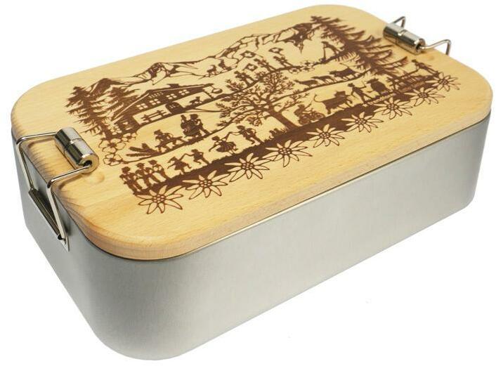 Actual product image Trendform Lunchbox Metal SWISS TRADITION