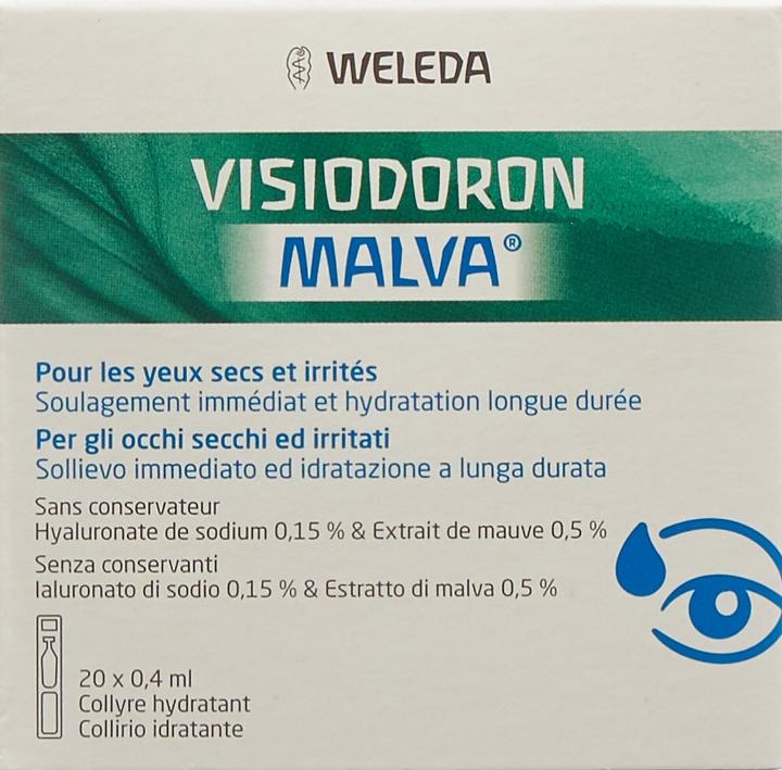 Produktbild Weleda Visiodoron Malva (8 ml, 20 x 0.4 ml)