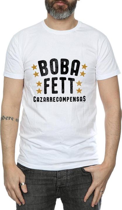 Actual product image Star Wars Mens Boba Fett Legends Tribute T-Shirt (S)