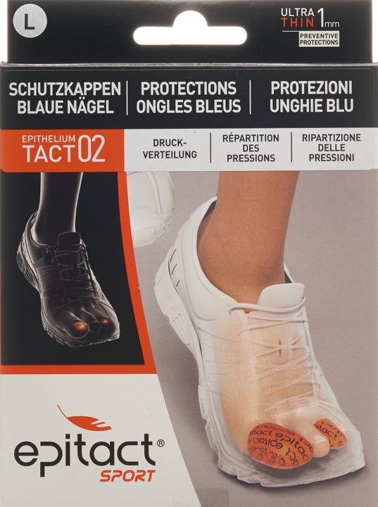 Image du produit Epitact Sport Capsules de protection clous bleus EpitheliumTact 02, taille L 34 mm (L)