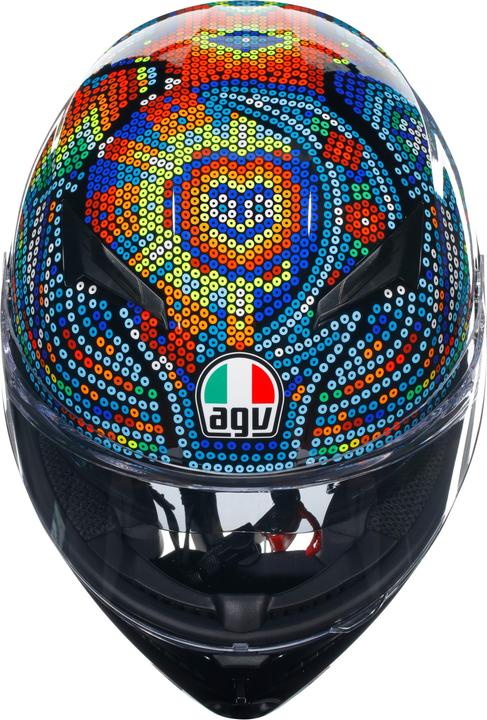Image du produit AGV Casque intégral K-3 Top Rossi Winter Test 2019 (61 - 62 cm, XL)