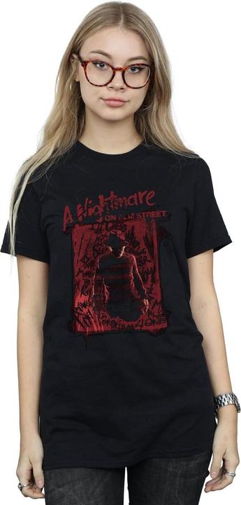 Immagine prodotto Absolute Cult Freddy Silhouette Maglietta Ampia Donna (3XL)