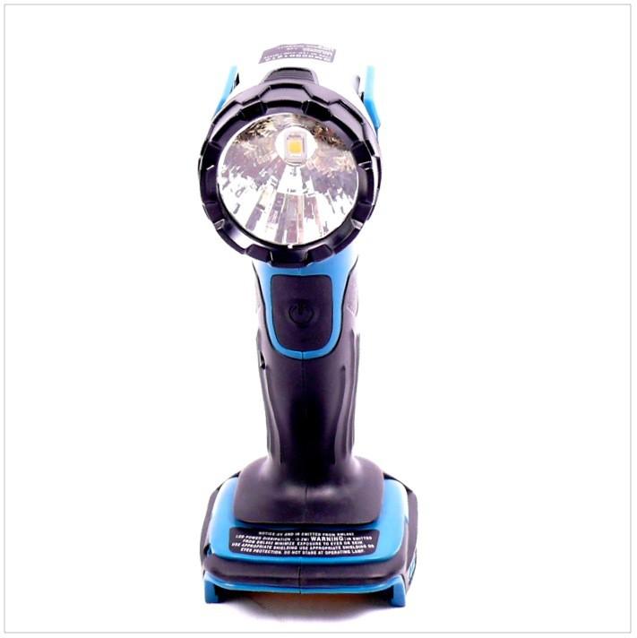 Actual product image Makita BML 802 Battery lamp for 14.4 and 18V batteries solo - without battery, without charger (180 lm)