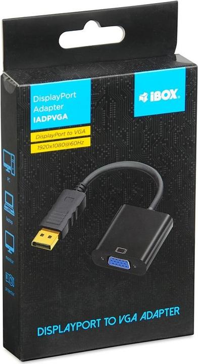 Produktbild iBox Adapter Display Port - VGA IADPVGA (VGA)