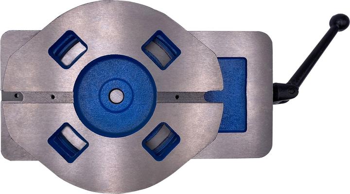 Produktbild Paulimot Niederzug-Maschinenschraubstock drehbar, 129 mm (150 mm)