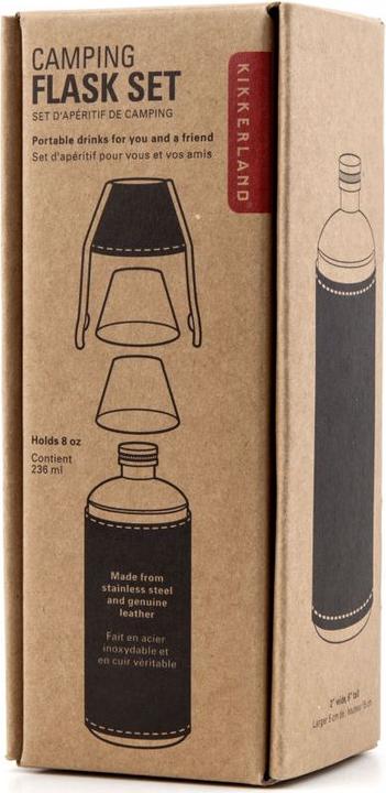 Actual product image Kikkerland Flask (250 ml)