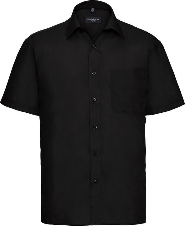 Actual product image Russell Mens Poplin Easy-Care Short-Sleeved Shirt (18)