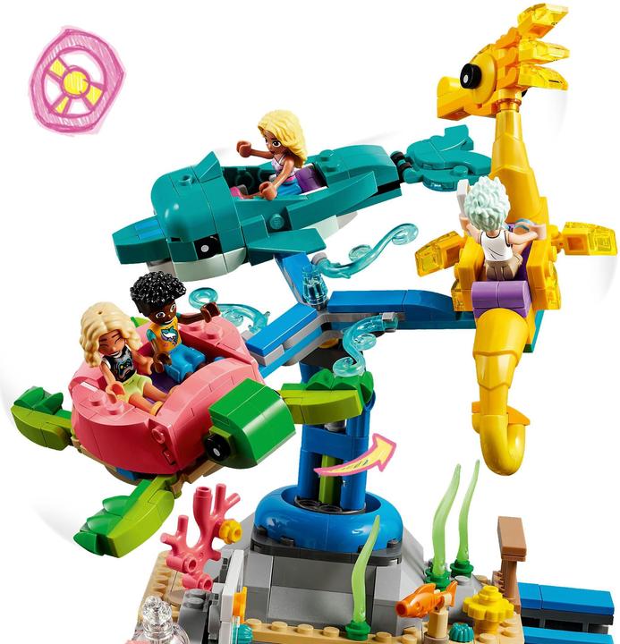 Image du produit LEGO Parc d'attractions de la plage (41737, LEGO Friends)