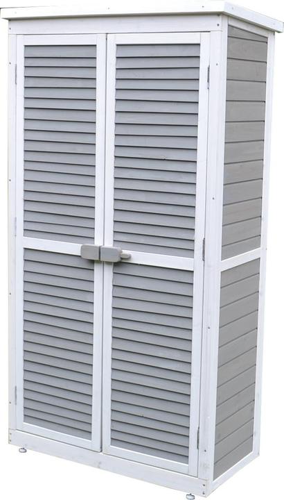 Leco Gartenschrank MOMO Höhe 160 cm