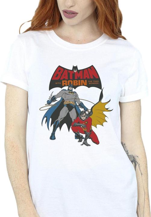 Produktbild Batman und Robin Baumwolle Boyfriend TShirt (4XL)