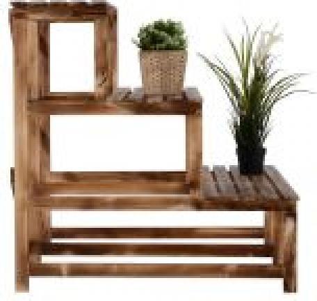 Produktbild Outsunny Pflanzentreppe Blumenregal Tannenholz