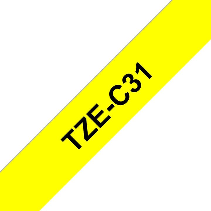 Actual product image Brother Tze-C31 (1.20 cm, Black)