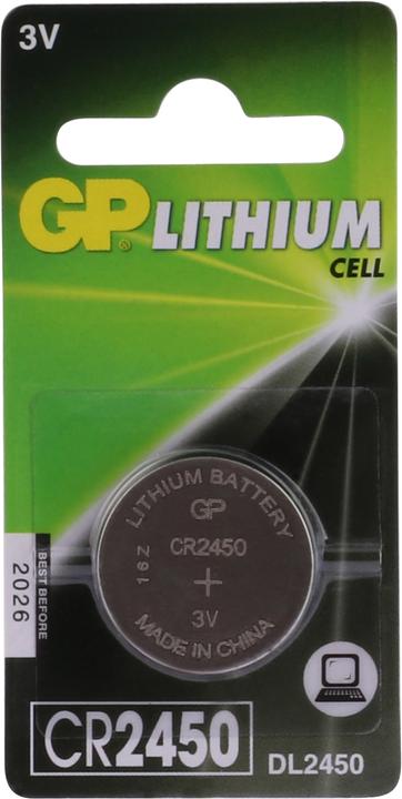 Image du produit GP Batteries Pile bouton (1 pcs, CR2450, 610 mAh)