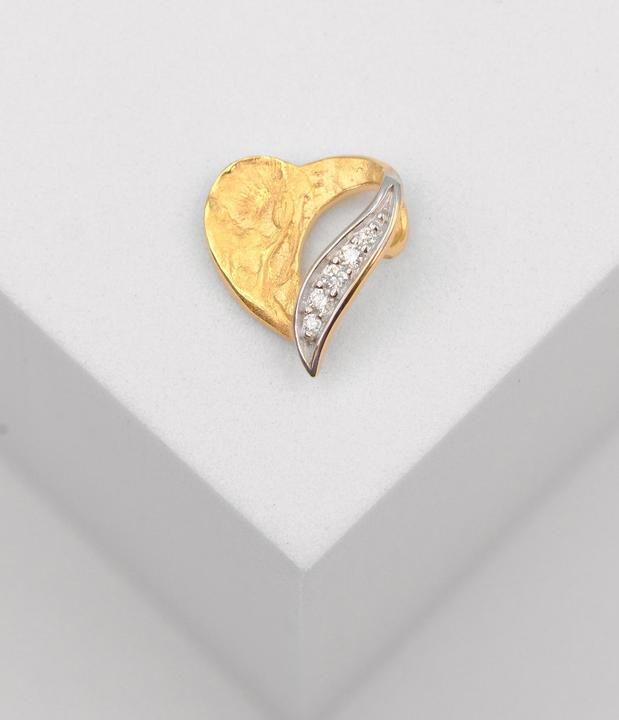 Produktbild Muau Herz (Weissgold, Gelbgold, Rotgold oder Silber)
