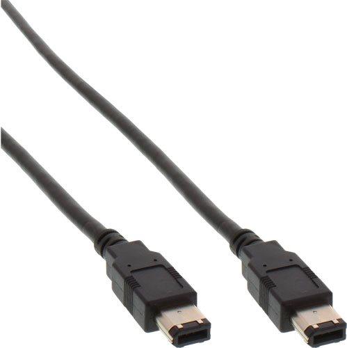 Actual product image InLine FireWire cable, IEEE1394 6pin St/St (1 m, FireWire)