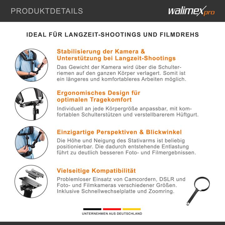 Produktbild Walimex pro pro Schulterstativ (Kunststoff)