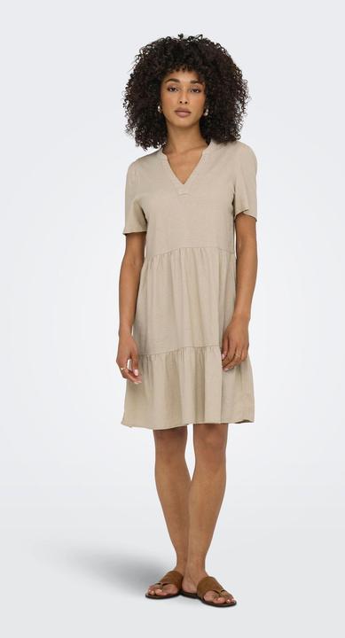 Actual product image Only Regular fit V-neck Short dress Bell-shaped dress (M)