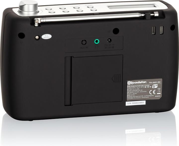 Image du produit Roadstar TRA-886 (FM, DAB+ DAB)