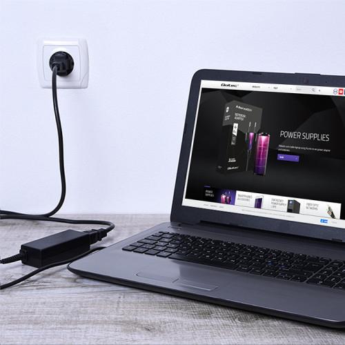 Actual product image Qoltec Power supply for Samsung Ultrabook 40W | 19v | 2.1a | 3.0*1.0 (40 W)