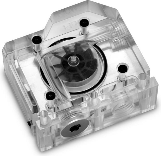 Produktbild EKWB EK-Quantum Scalar Flowmeter Bottom-To-Top D-RGB - Nickel