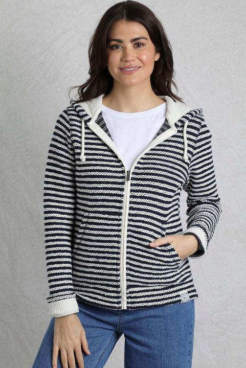 Produktbild Weird Fish Fisher Hoodie mit durchgehendem Reissverschluss Umweltfreundlich (42 D)
