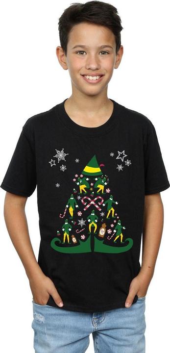 Immagine prodotto Elf Christmas Tree Maglietta Ragazzi (140, 146)