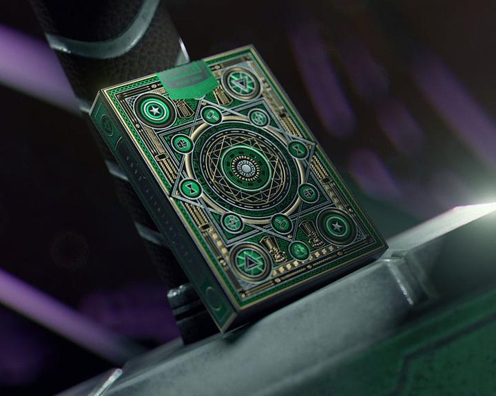 Image du produit Theory11 Avengers - The Infinity Saga Cartes à jouer Version verte (Anglais)