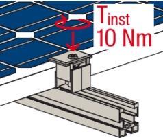 Actual product image Fischer Mittel/Endkl. Uni.vorm. PM U 30-50 AL sw (50 mm)