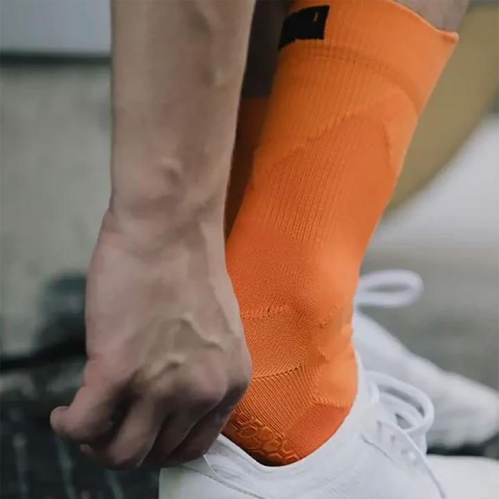 Produktbild NovoSoxx Fussballsocken Gr. 36-41 Grip Socken Fussball Strümpfe GripSoxx Orange (36 - 41)