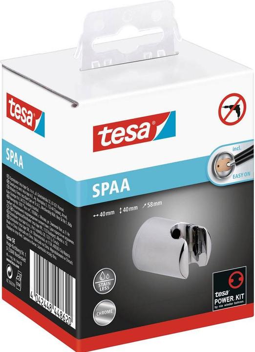Produktbild tesa SPAA Wand-Brausehalter inkl. Klebelösung ohne Bohren