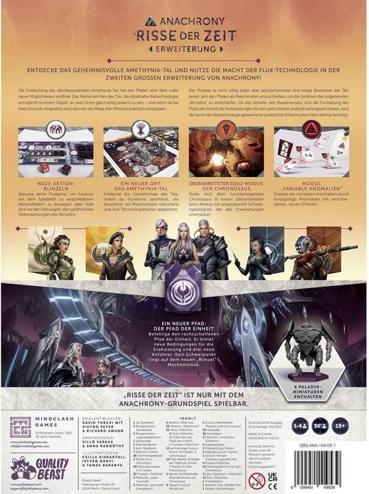 Produktbild Skellig Games Anachrony – Risse der Zeit (Erweiterung) (Deutsch)