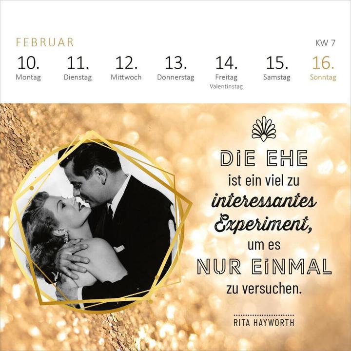 Image du produit Mini-calendrier hebdomadaire Pour les femmes impertinentes 2025 (Allemand)