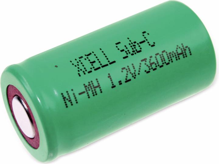 Actual product image XCell ni-mh single cell 1.2 volt 3600 mah (1.20 V, 3600 mAh)