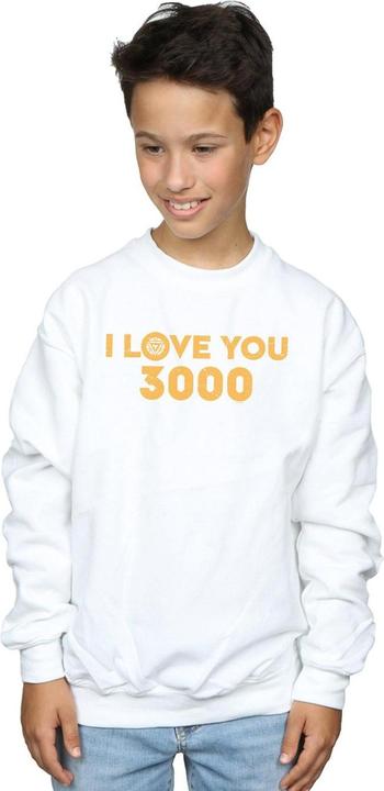 Immagine prodotto Felpa Boys Avengers Endgame I Love You 3000 Arc Reactor (140, 146)