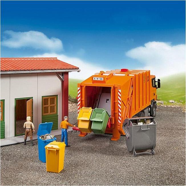 Produktbild Bruder Mülltonnen Set