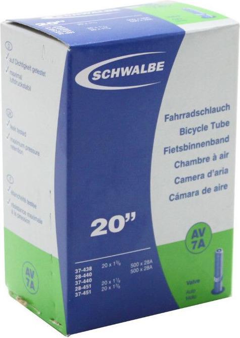 Image du produit Schwalbe AV 7A (Schrader (AV), 20", 40 mm)