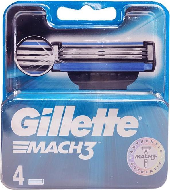 Produktbild Gillette Mach3 Rasierklingen (4 x)
