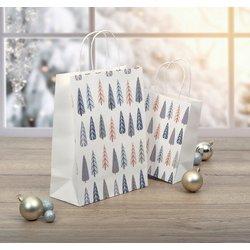 Produktbild Sigel Geschenktasche Large 260x330x120mm Pine trees (Geschenktüte)