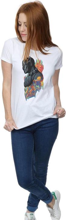 Produktbild Schwarzer Panther Profil TShirt aus Baumwolle (XL)