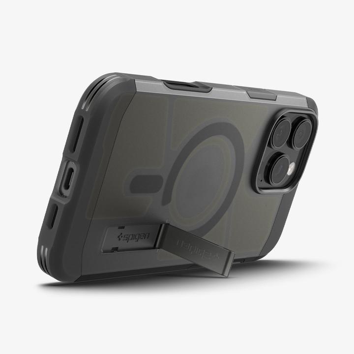 Immagine prodotto Spigen - Tough Armor MagSafe - iPhone 16 Pro Max - Frost Black (Apple iPhone 16 Pro Max)