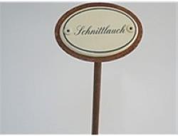 Fiche d'épices ciboulette (25 cm)