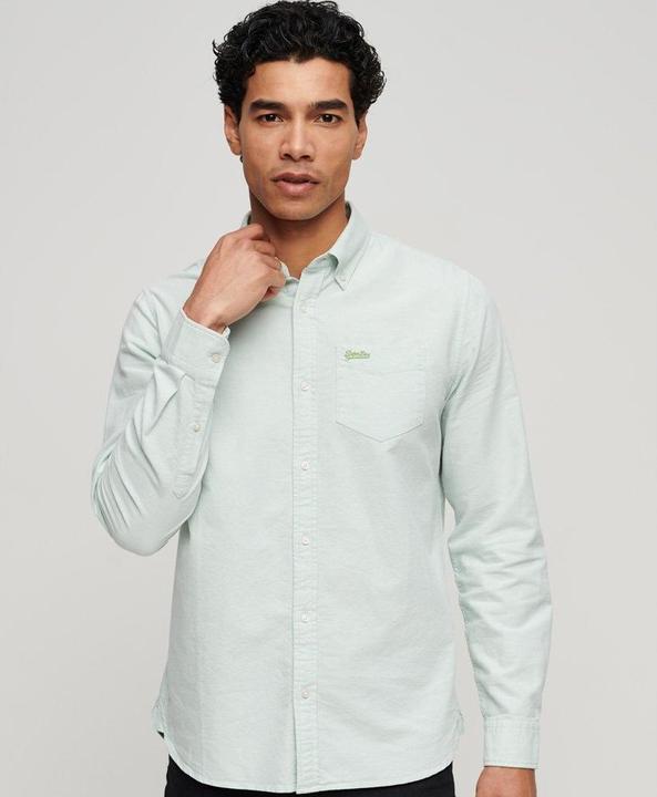 Actual product image Superdry long-leeved organic cotton hirt uperdry oxford (S)